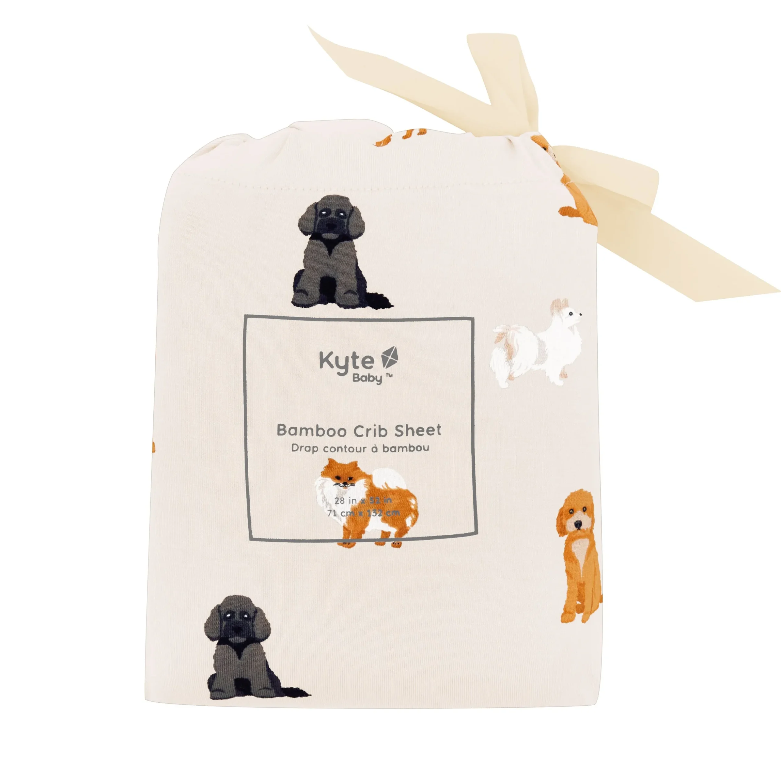 Crib Sheet in Fluffy Dog