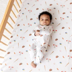 Crib Sheet in Home Run