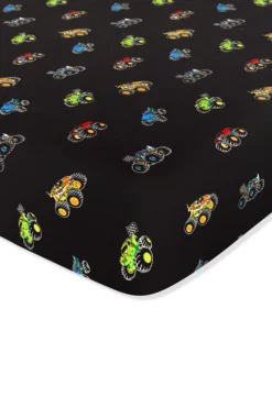 Crib Sheet in Monster Truck