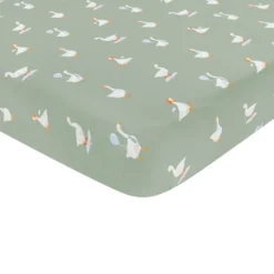 Crib Sheet in Silly Goose