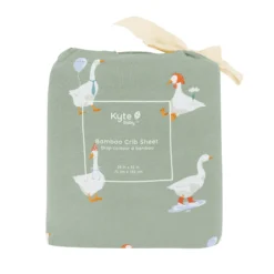 Crib Sheet in Silly Goose