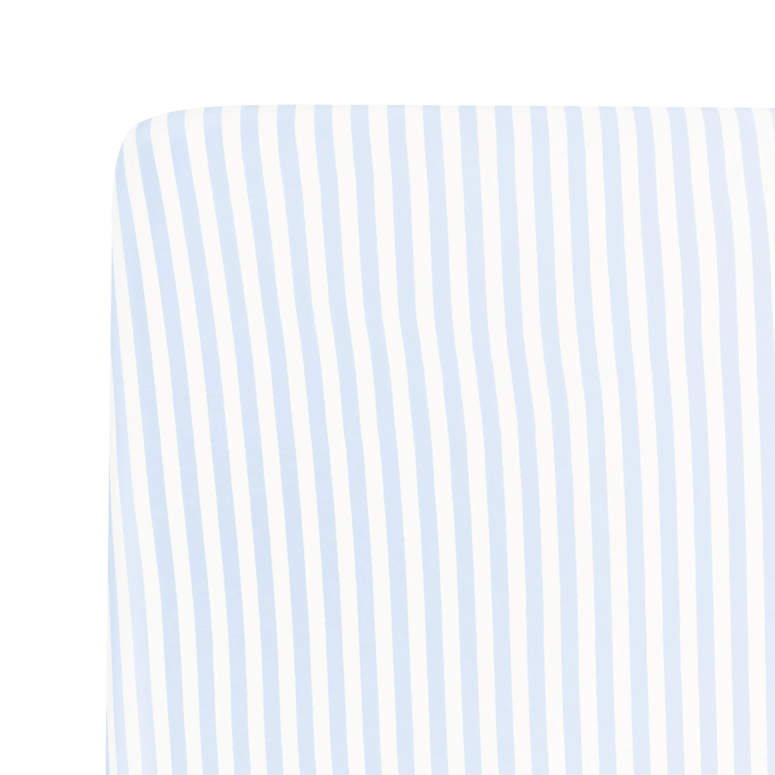 Crib Sheet in Small Mist Stripe