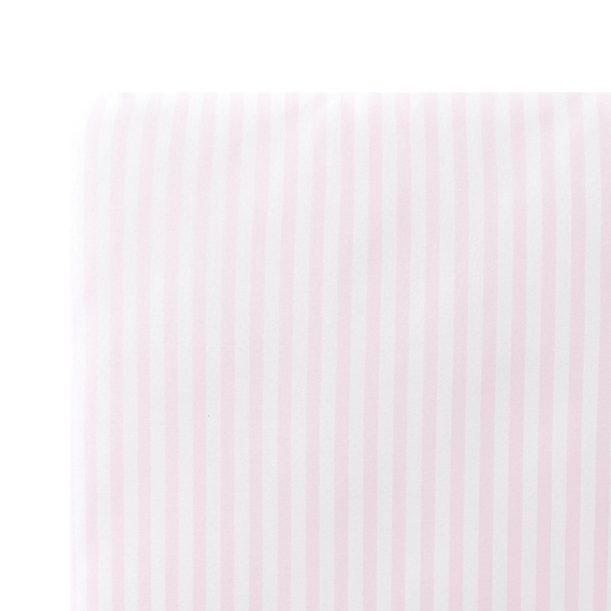 Crib Sheet in Small Sakura Stripe