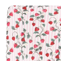 Crib Sheet in Strawberry Fields