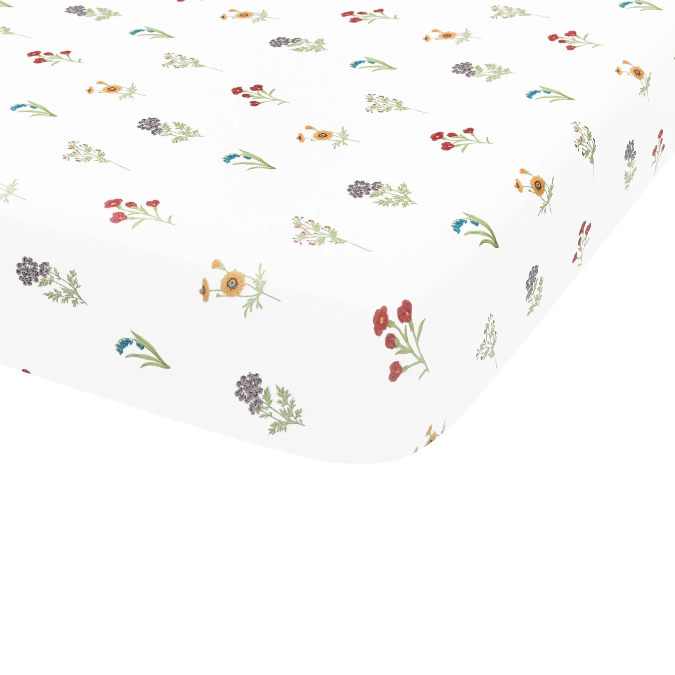 Crib Sheet in Wildflower