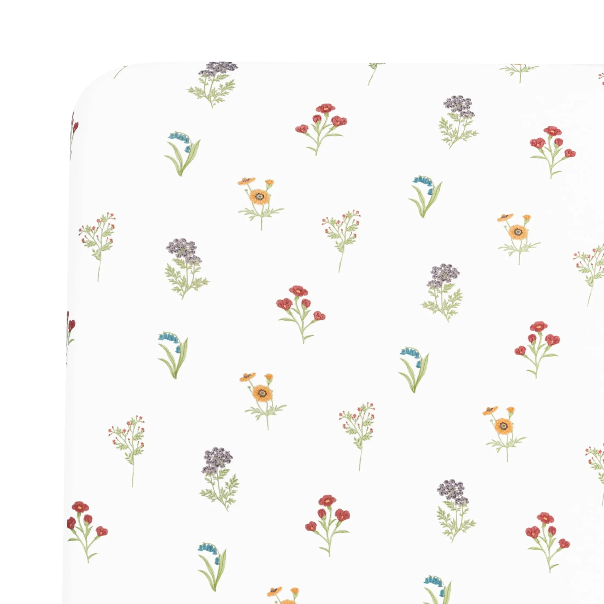 Crib Sheet in Wildflower