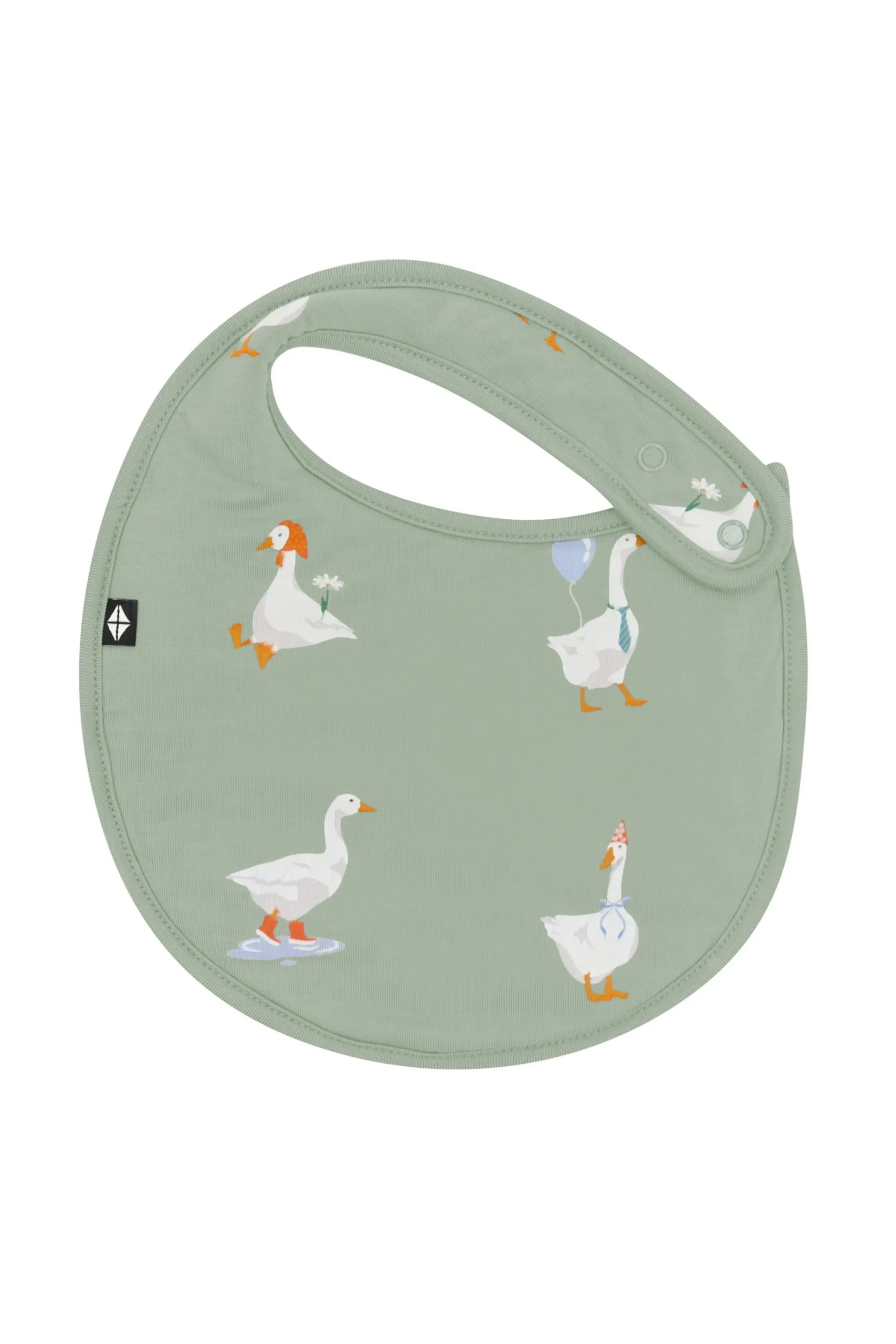 Cushy Bib in Silly Goose