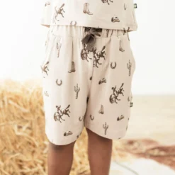 Drawstring Short in Classic Cowboy