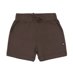Drawstring Short in Espresso