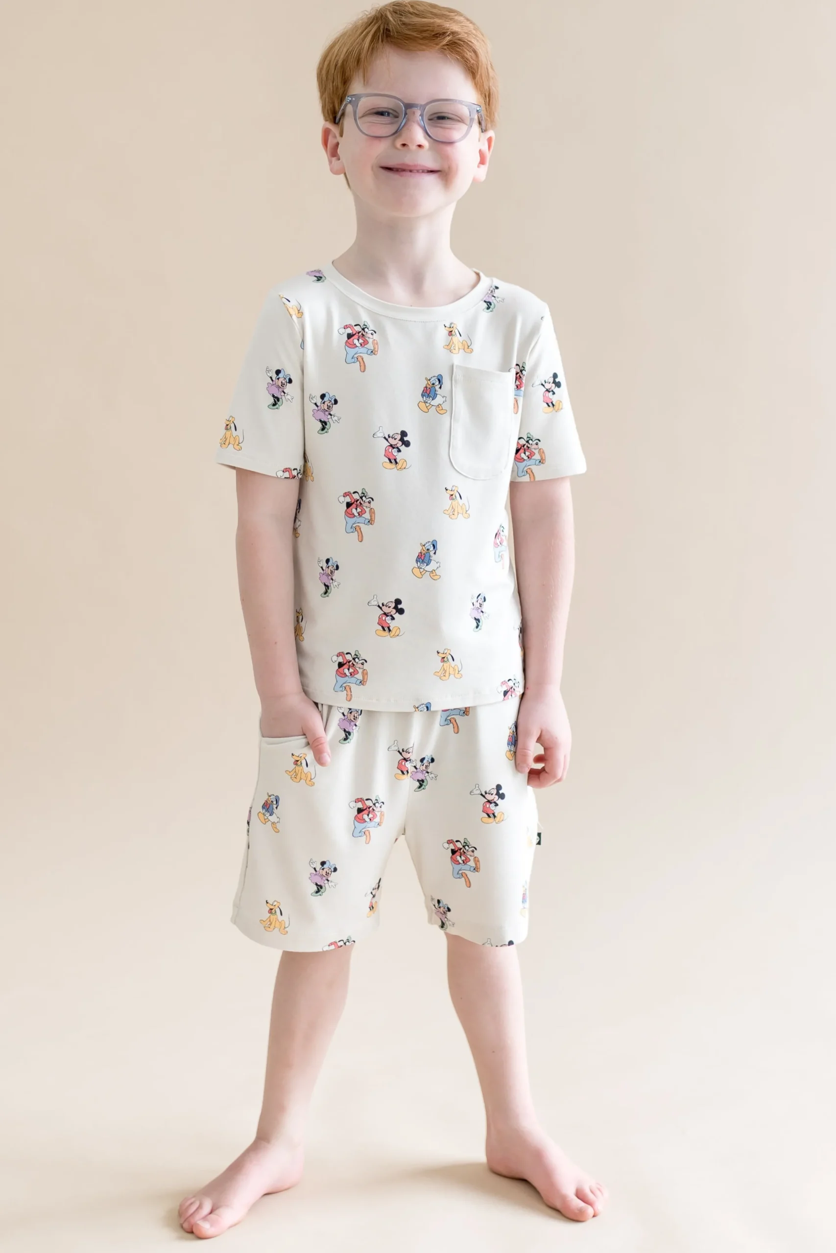 Drawstring Short in Mickey Mouse and Friends