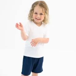 Drawstring Short in Navy