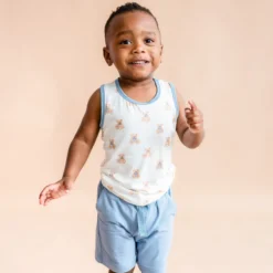 Drawstring Short in Slate