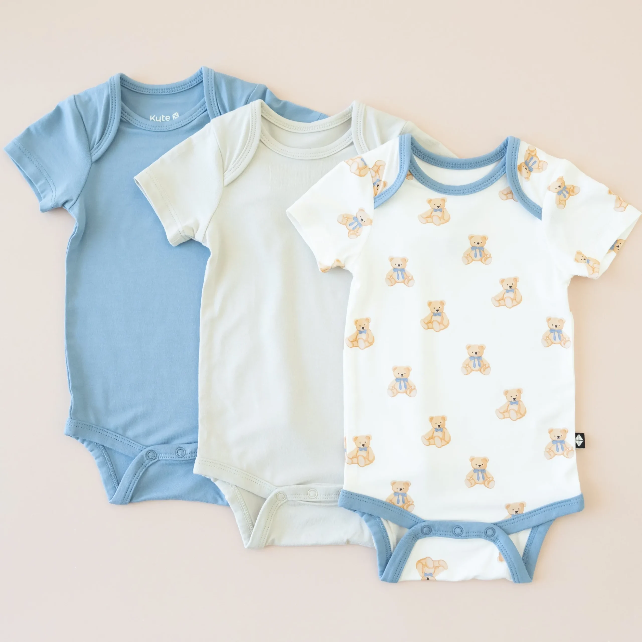 First Favorites Bodysuit Bundle (3-Pack) in Boy