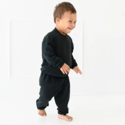 French Terry Jogger Set in Midnight