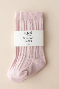 Knee High Socks in Blush