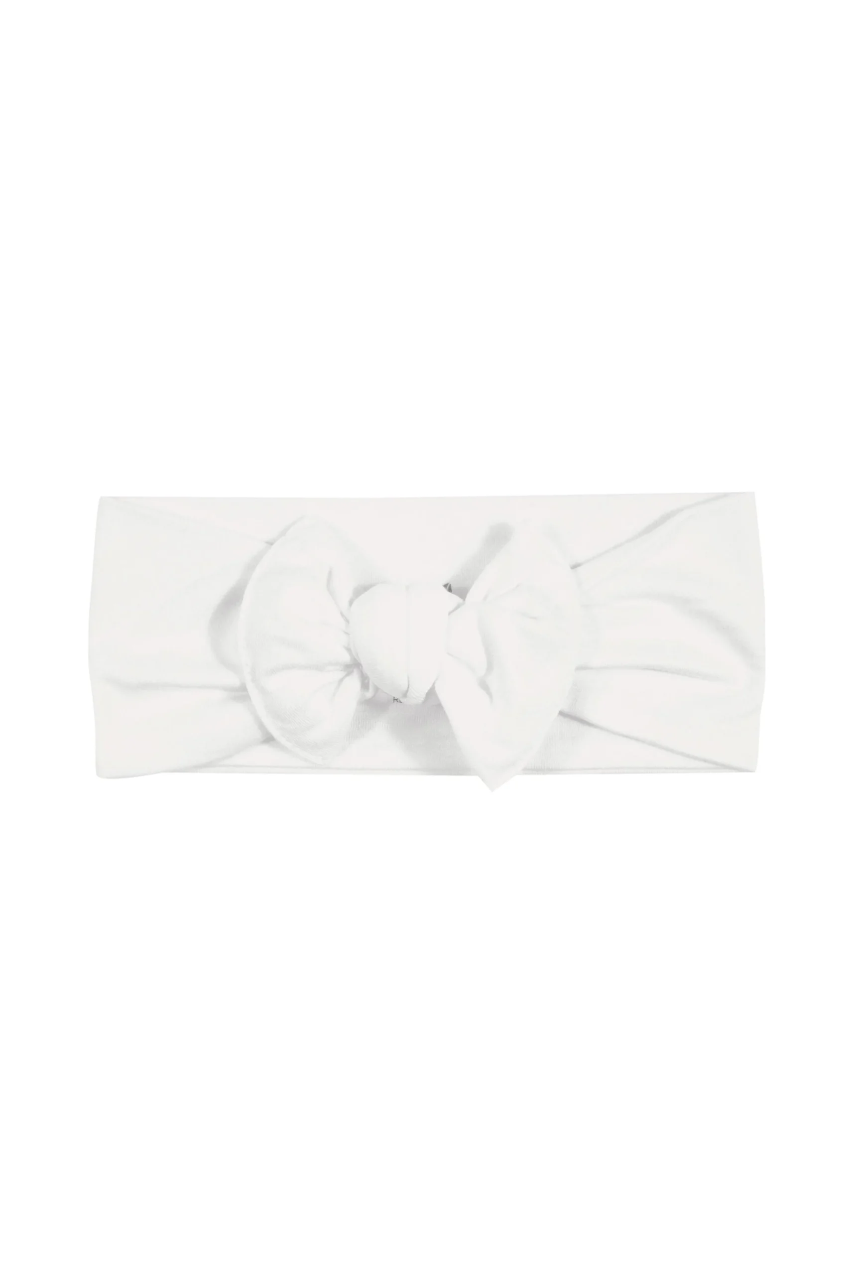 Knotted Bow Headband in Cloud