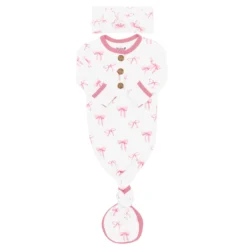 Knotted Gown with Bow Set in Bow