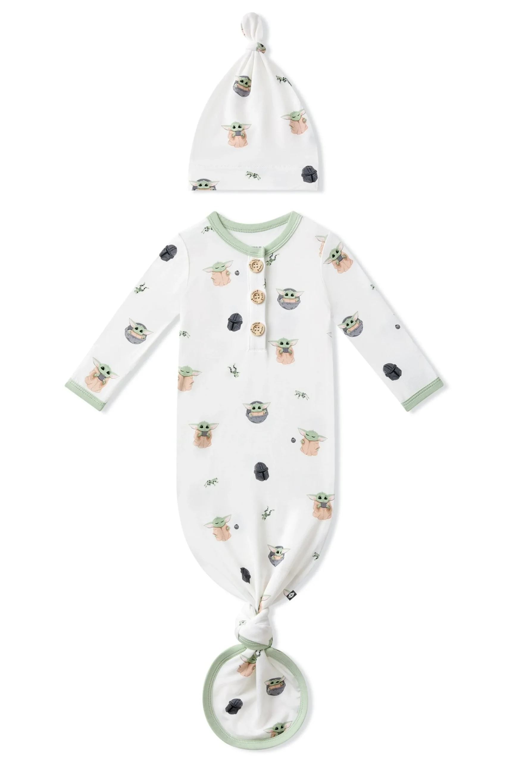 Knotted Gown with Hat Set in Grogu™
