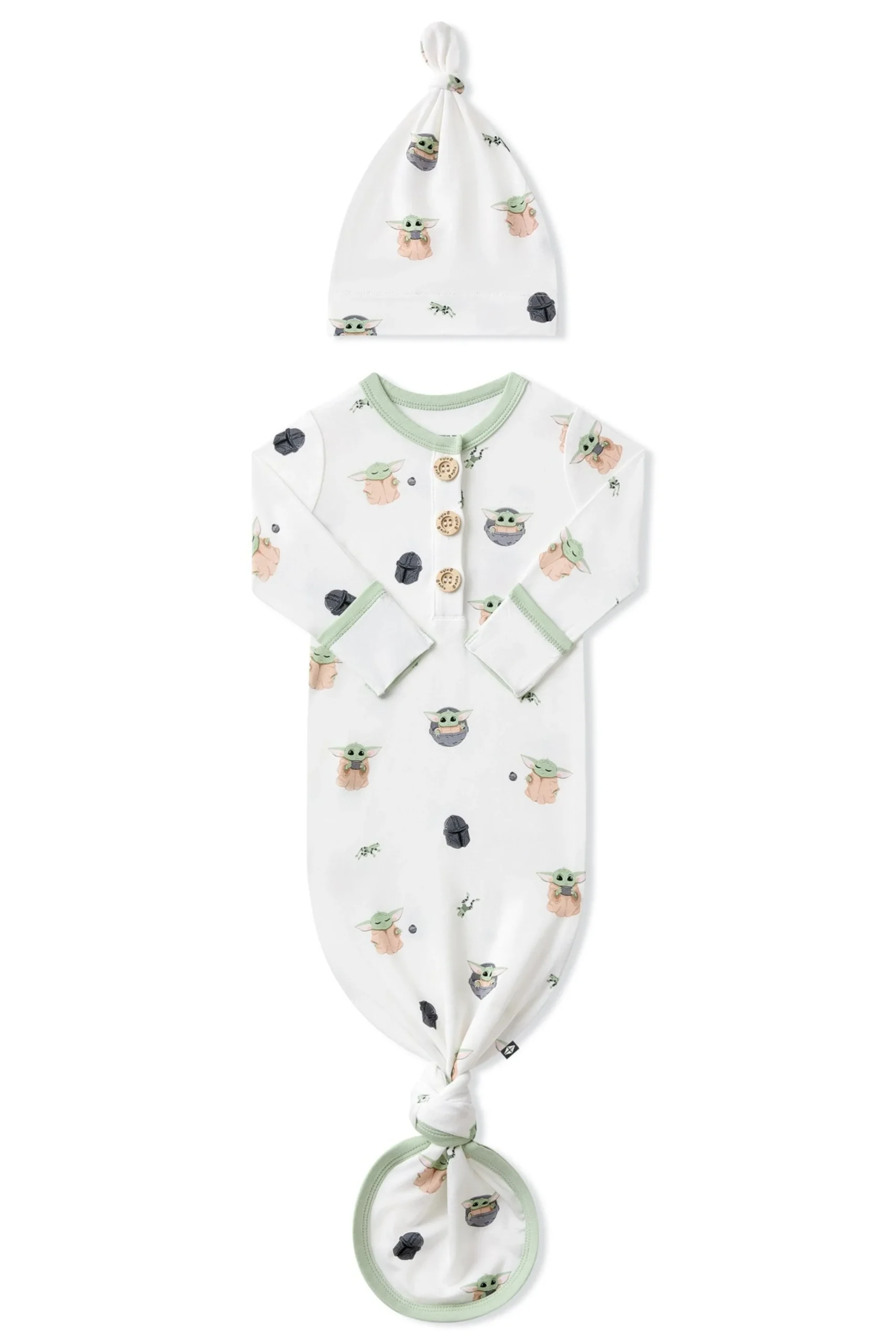 Knotted Gown with Hat Set in Grogu™