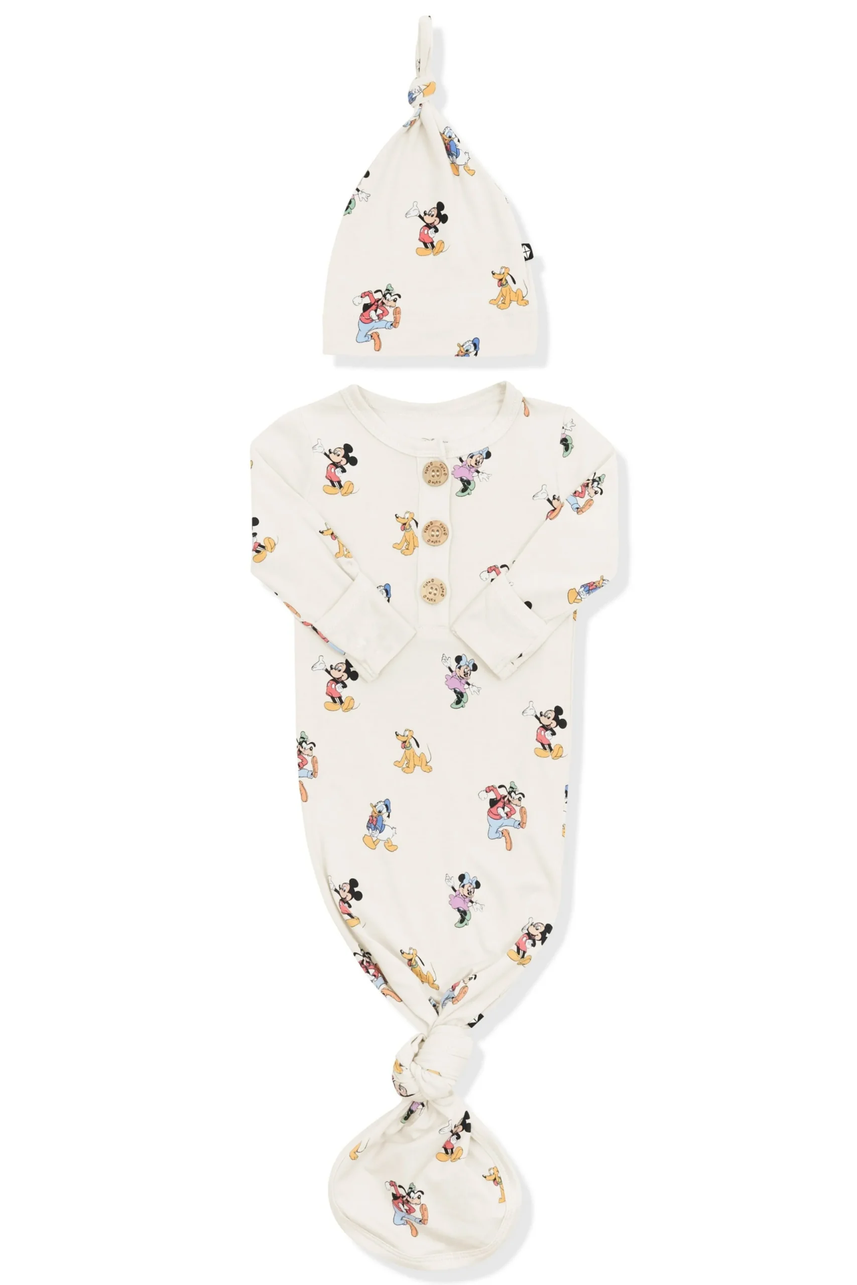 Knotted Gown with Hat Set in Mickey Mouse and Friends
