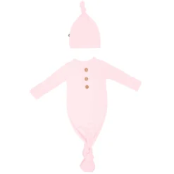 Knotted Gown with Hat Set in Sakura