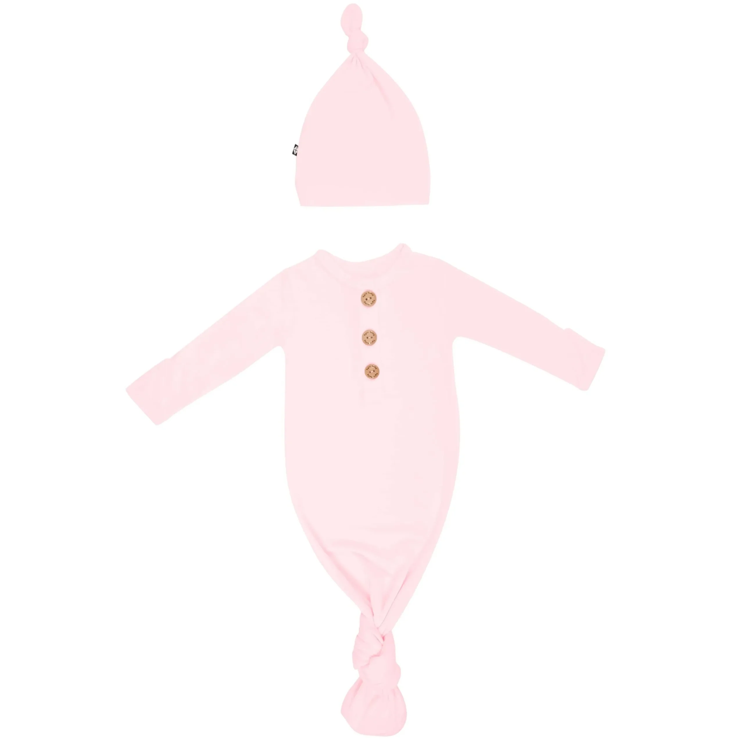 Knotted Gown with Hat Set in Sakura