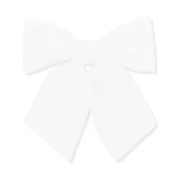 Large Alligator Clip Bow in Cloud