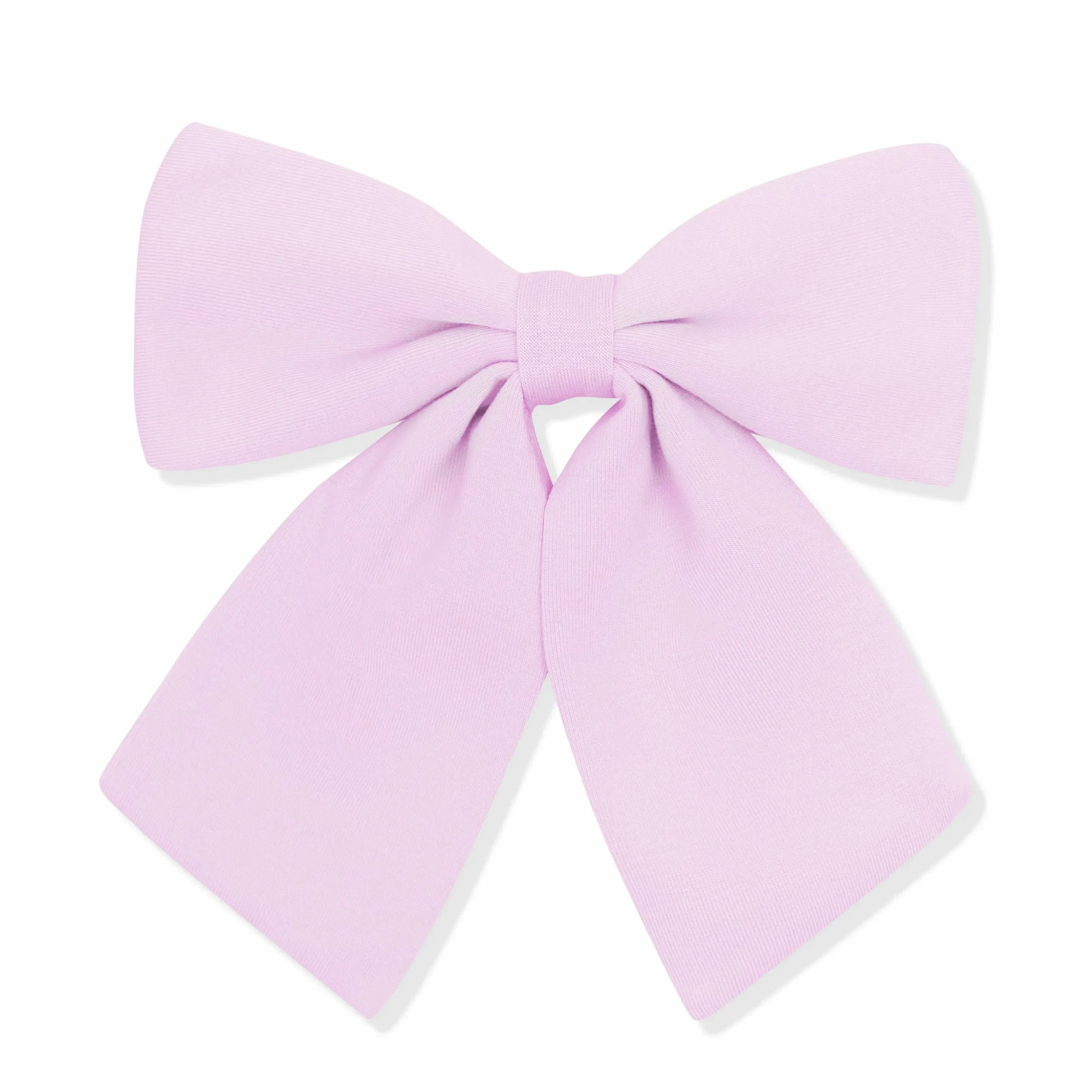 Large Alligator Clip Bow in Thistle