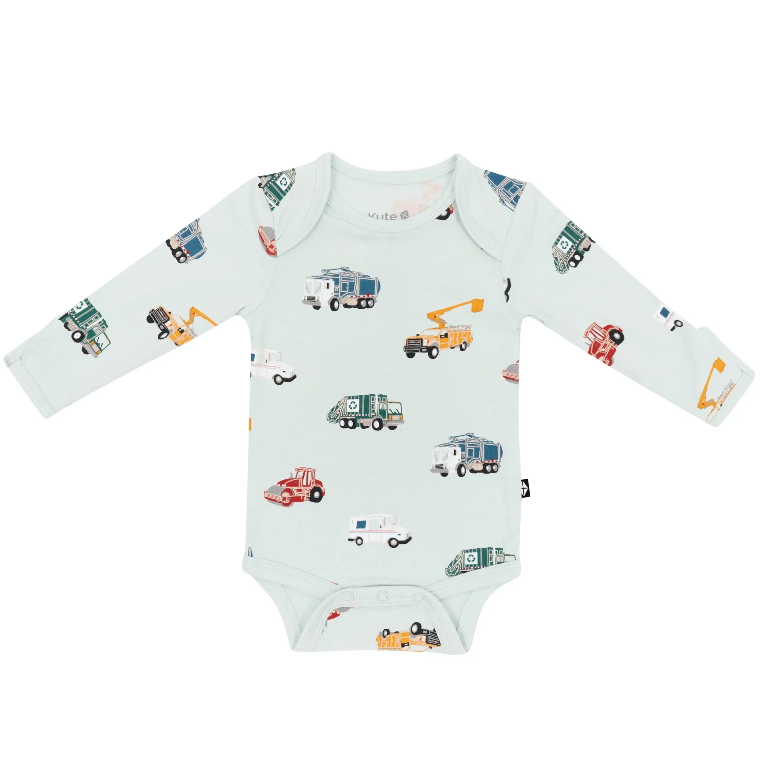Long Sleeve Bodysuit in City Vehicles
