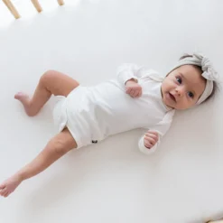 Long Sleeve Bodysuit in Cloud