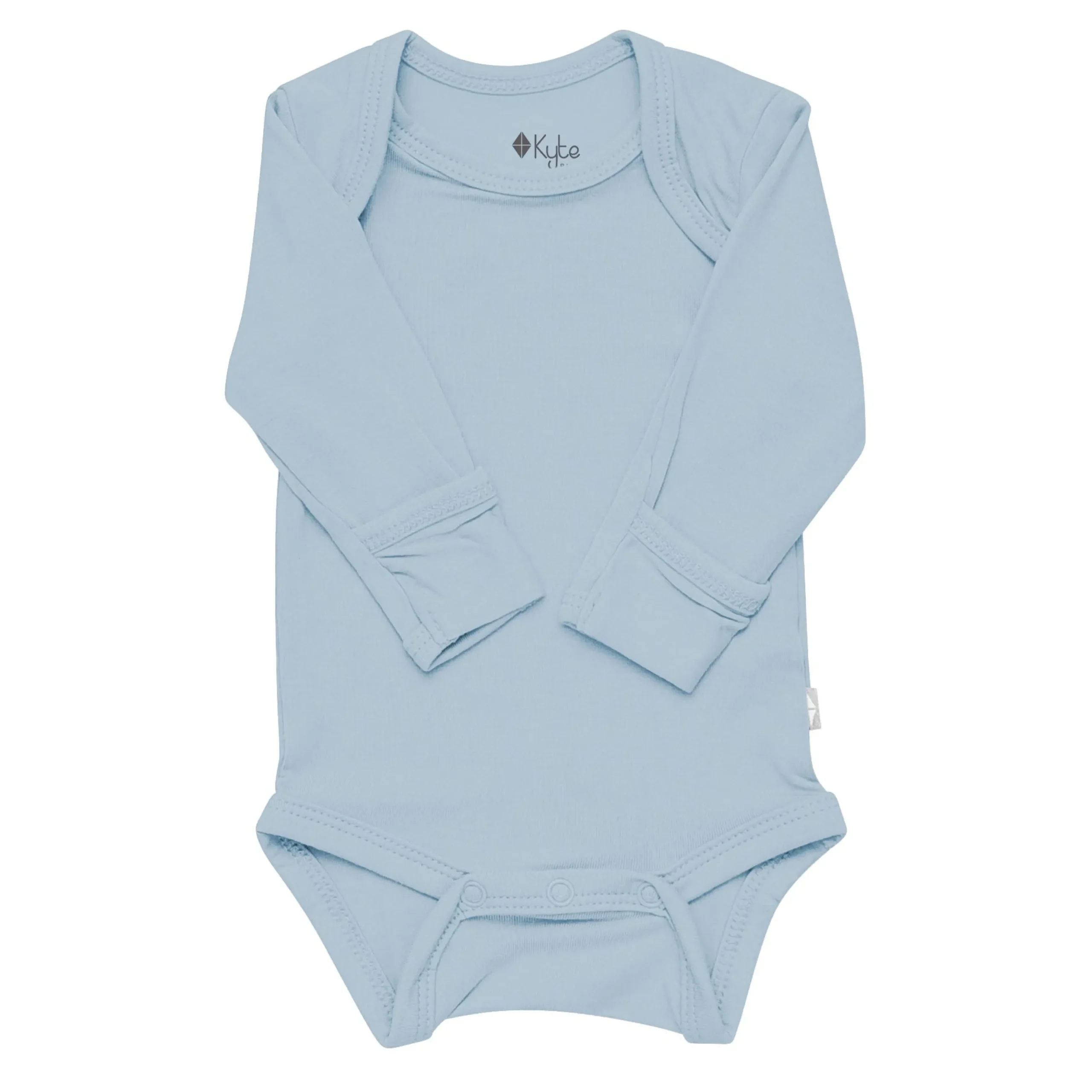 Long Sleeve Bodysuit in Fog