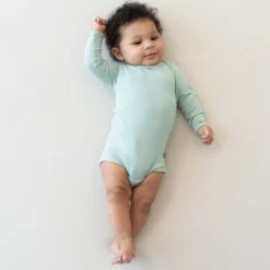 Long Sleeve Bodysuit in Sage