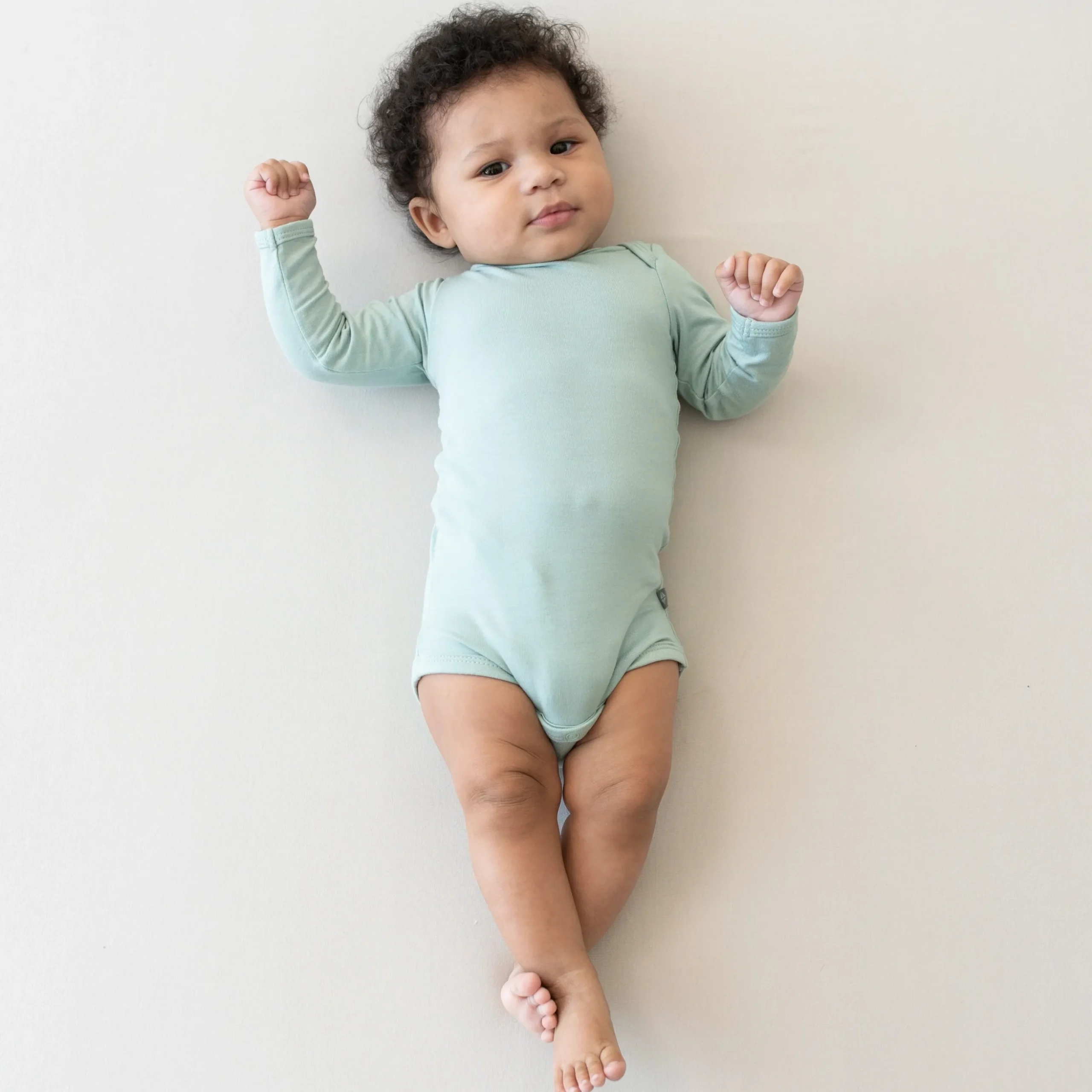 Long Sleeve Bodysuit in Sage