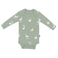 Long Sleeve Bodysuit in Silly Goose