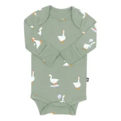 Long Sleeve Bodysuit in Silly Goose