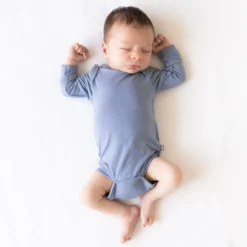 Long Sleeve Bodysuit in Slate