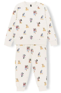 Long Sleeve Jogger Set in Mickey Mouse and Friends
