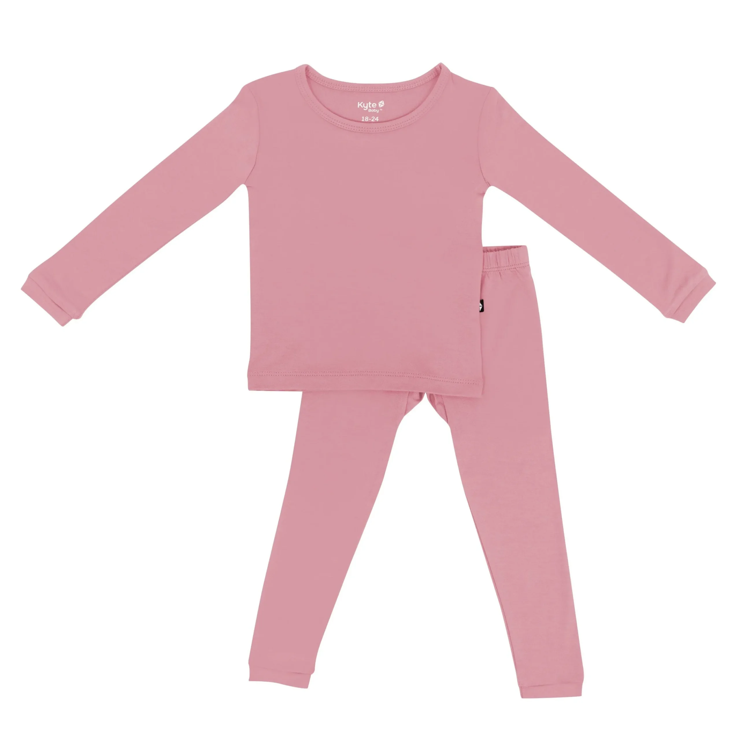 Long Sleeve Pajamas in Apple Blossom