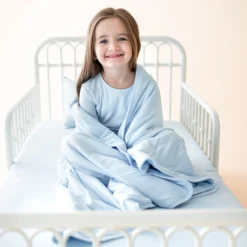 Long Sleeve Pajamas in Breeze