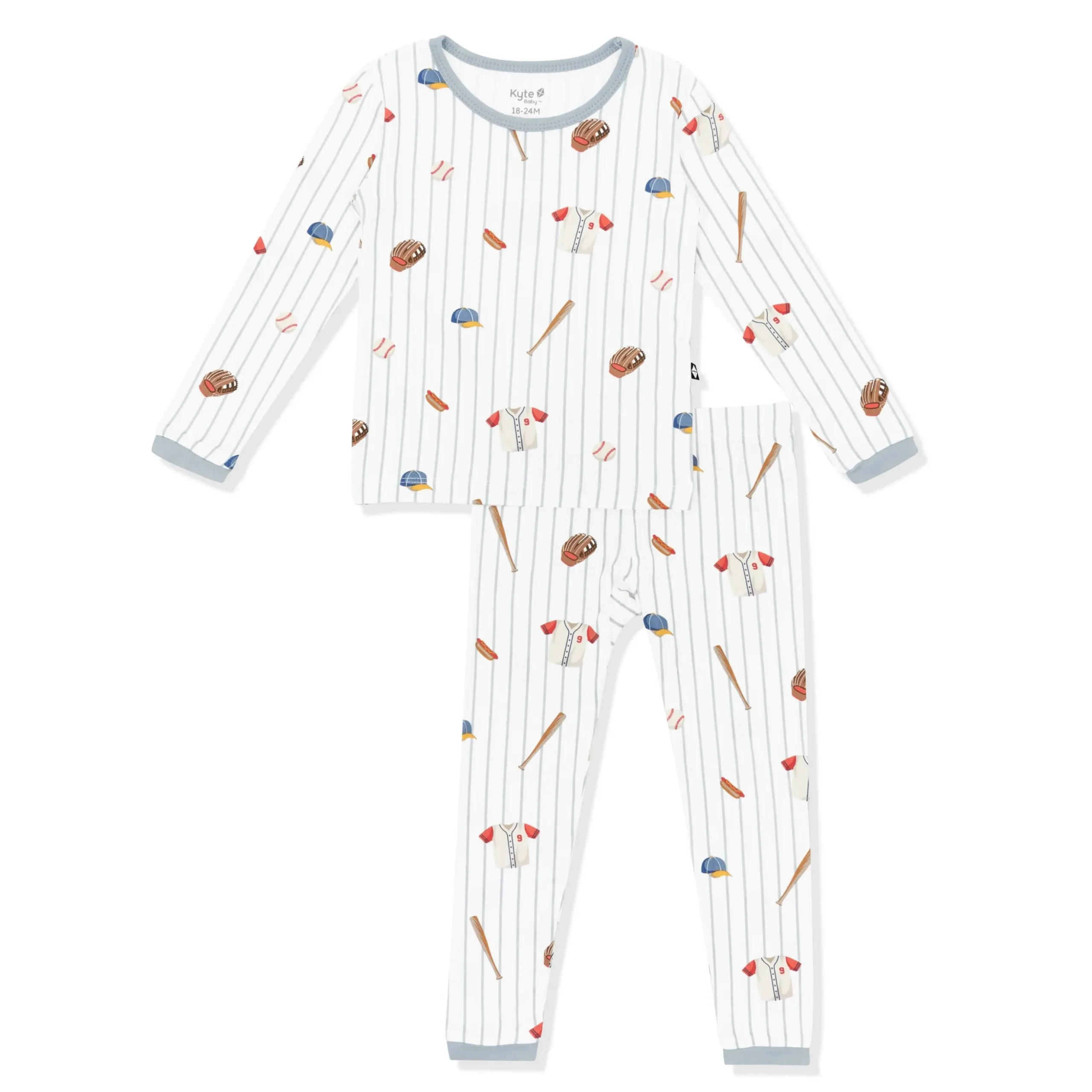 Long Sleeve Pajamas in Home Run