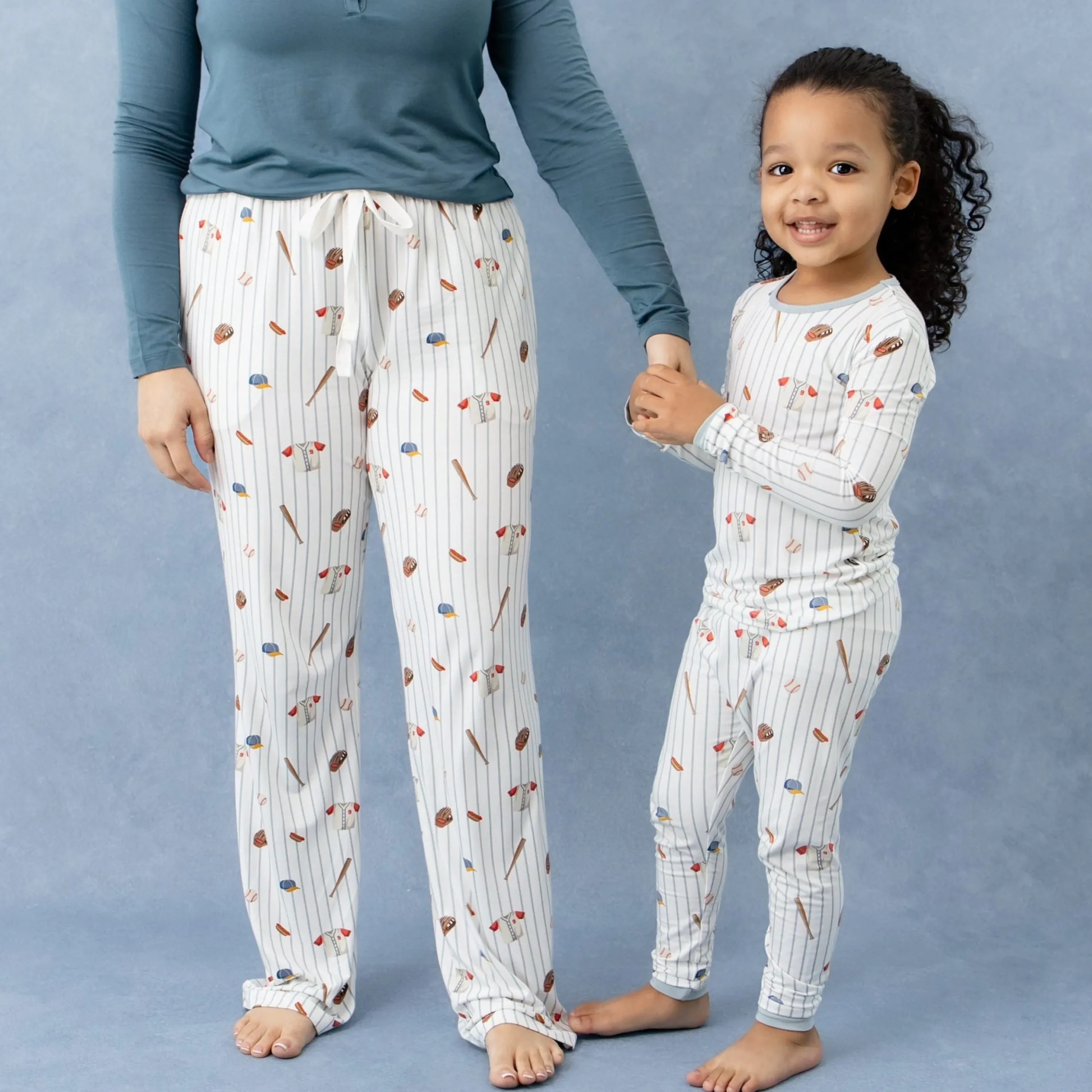 Long Sleeve Pajamas in Home Run