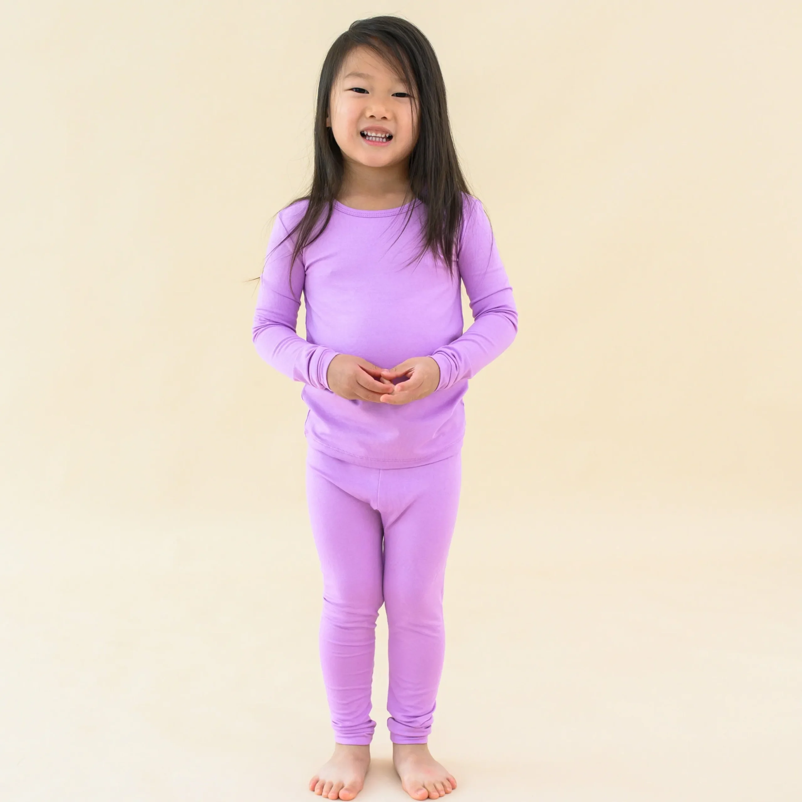 Long Sleeve Pajamas in Poi