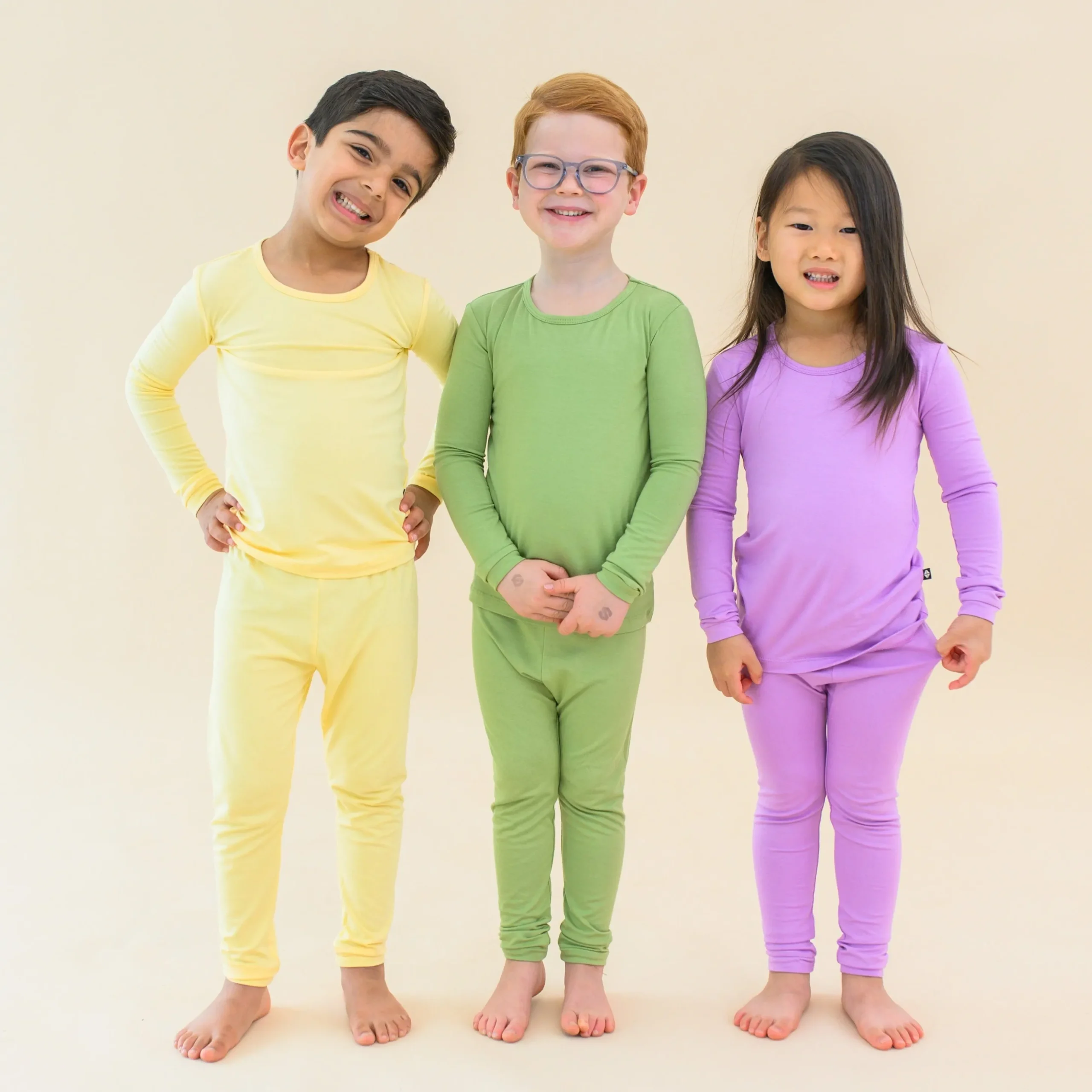 Long Sleeve Pajamas in Poi