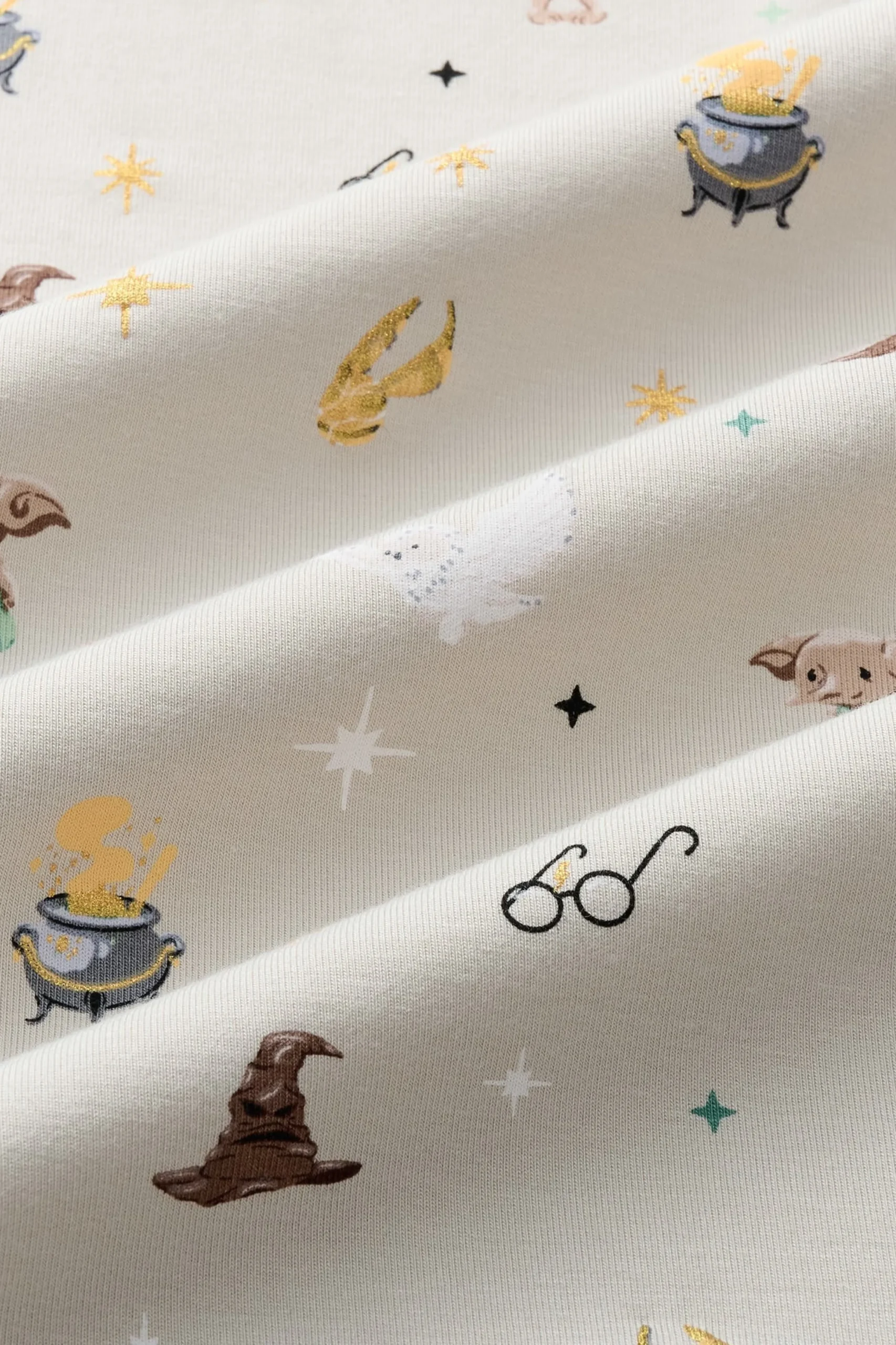 Long Sleeve Pajamas in Starry Icon