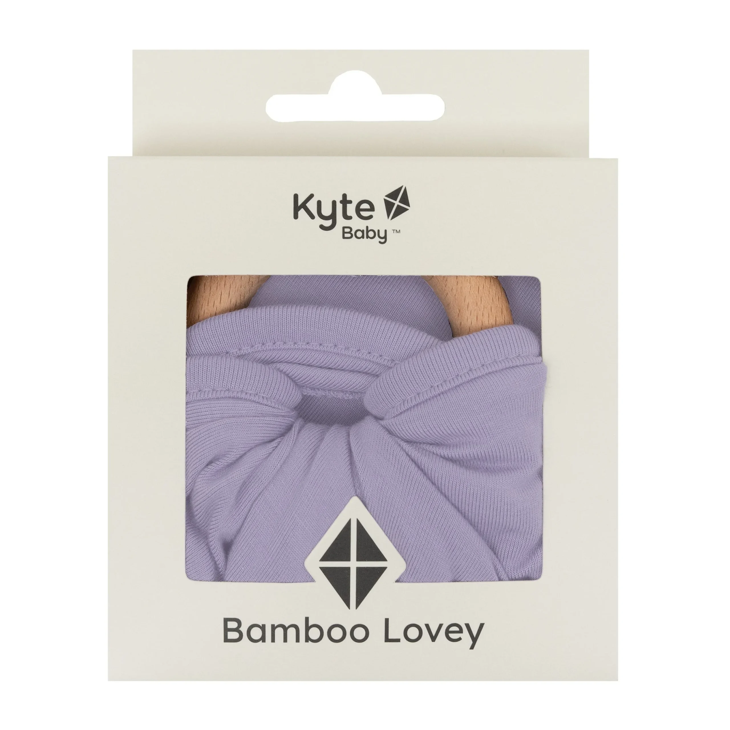 Lovey in Taro with Removable Teething Ring