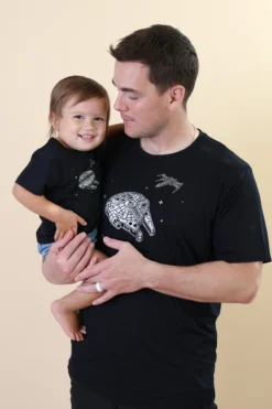 Men's Crew Neck Tee in Millennium Falcon™