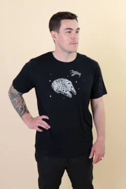 Men's Crew Neck Tee in Millennium Falcon™