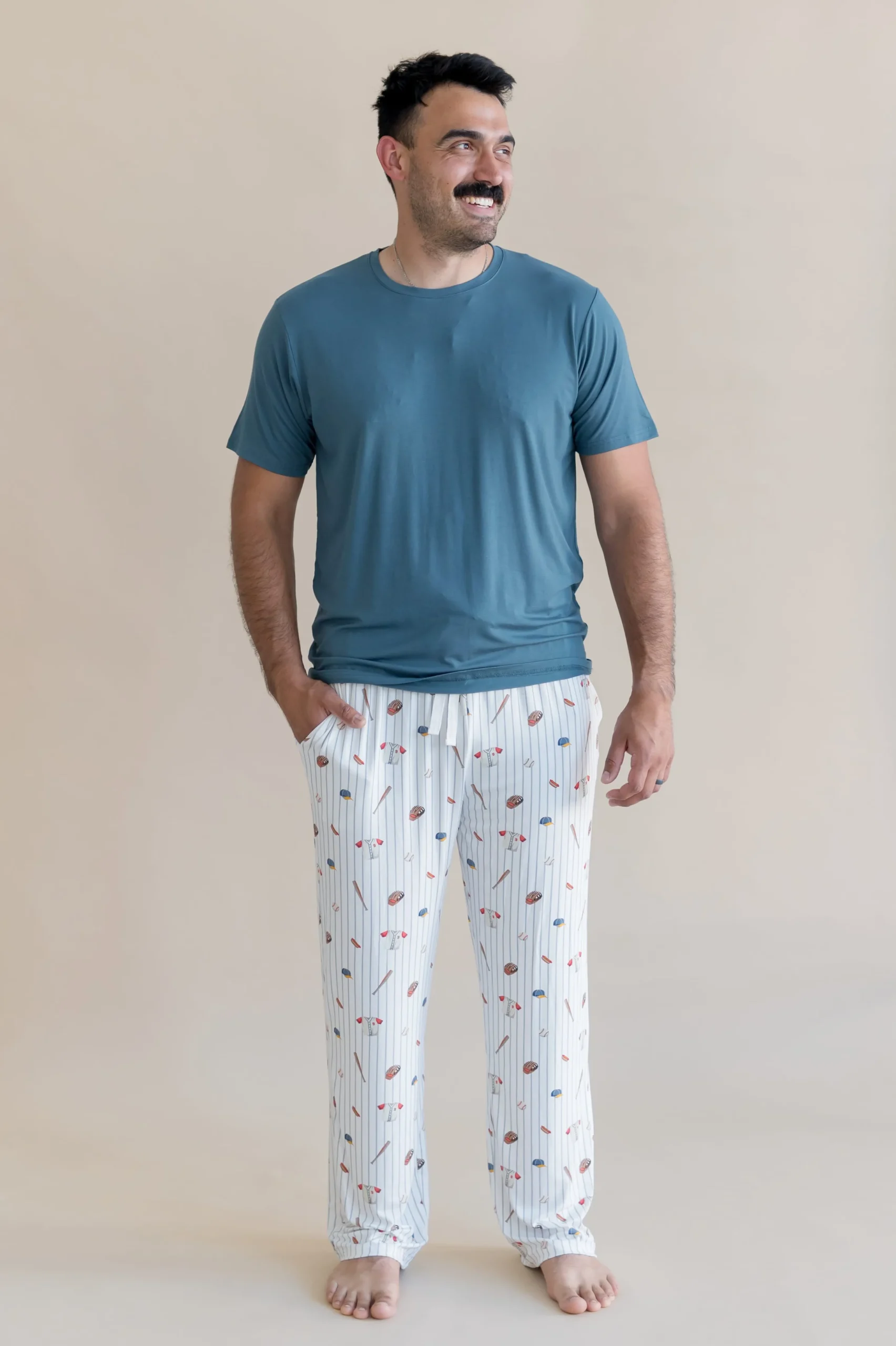 Men's Lounge Pants in Home Run