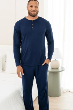 Men's Lounge Pants in Navy