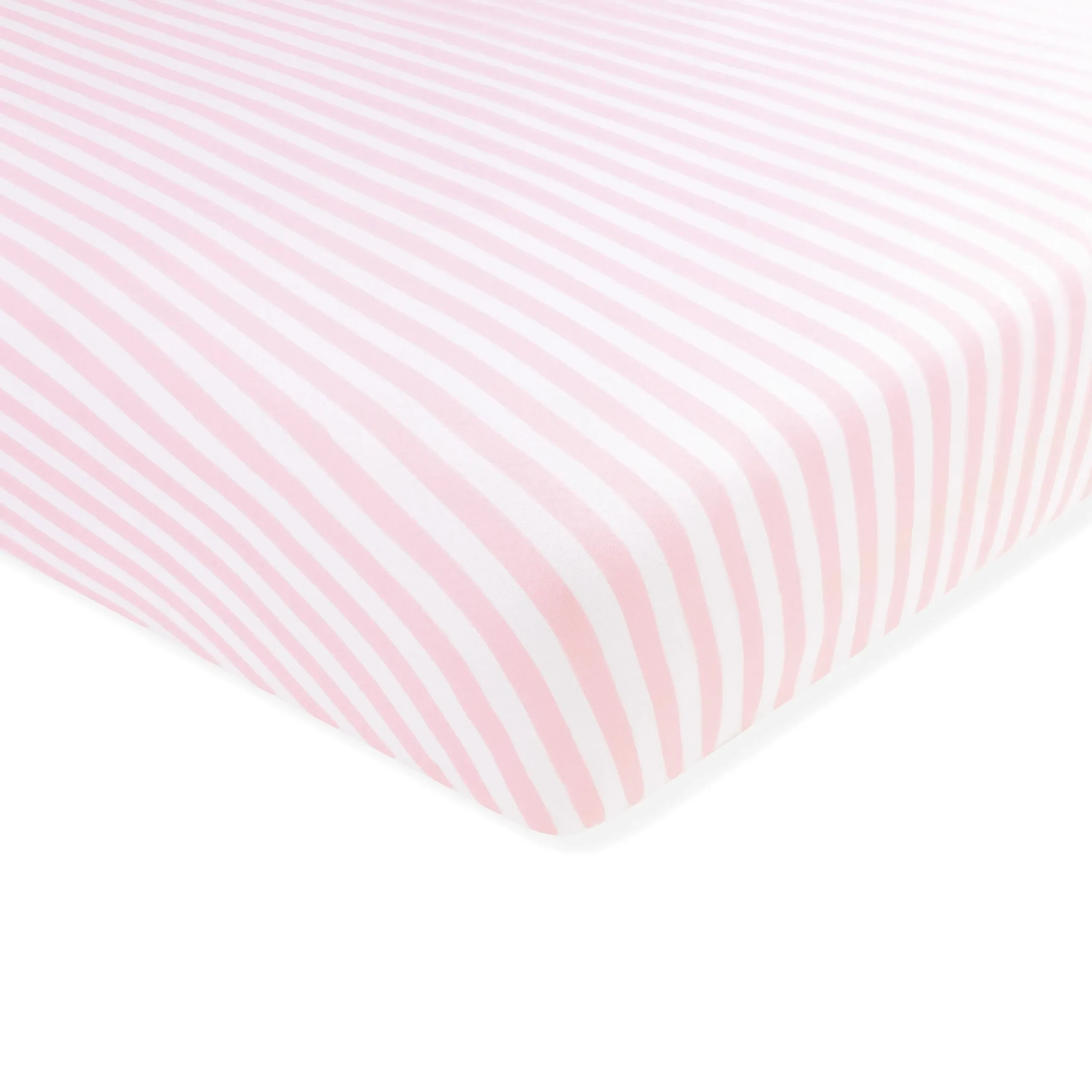 Mini Crib Sheet in Small Sakura Stripe